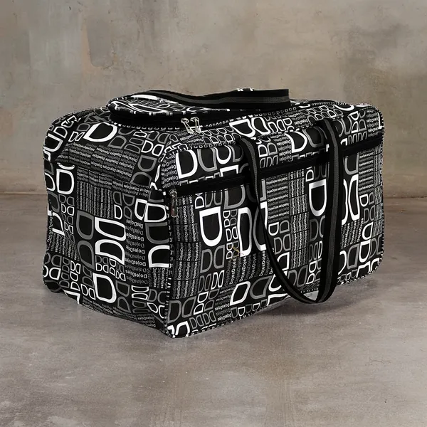 Black_Printed_Designer_Travel_Bag_For_Men_&_Women_|_Large_Capacity_Waterproof_Duffel_Bag_|_Multipurpose_Clothes_Storage_Travel_Organizer