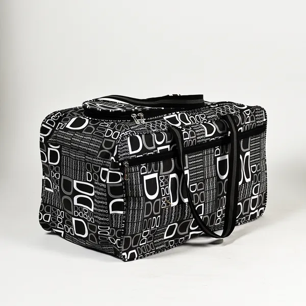 Black_Printed_Designer_Travel_Bag_For_Men_&_Women_|_Large_Capacity_Waterproof_Duffel_Bag_|_Multipurpose_Clothes_Storage_Travel_Organizer