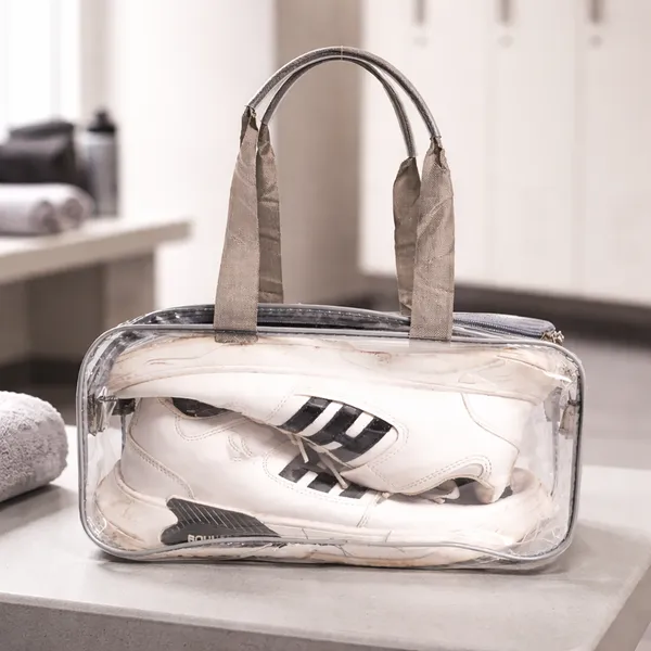 Transparent_Shoe_Travel_Organizer_Bag_With_Handle_&_Zipper_|_Multipurpose_Novelty_Travel_Kit_For_Sneakers,_Travel_Essentials,_Toiletries_&_Cosmetics_(Grey)