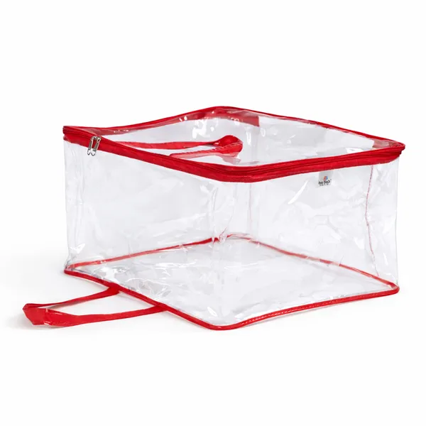 Multipurpose_Saree_&_Blanket_Packing_Storage_Bag_|_Large_Clothes_Organizer_With_Zipper_(Red_Handle)
