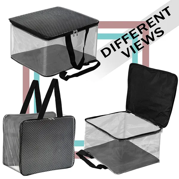Printed_Transparent_Pvc_Garment_Storage_Bag_-_Grey_|_Transparent_Multipurpose_Clothing_Organizer_|_Large_Capacity_Saree,_Blanket_&_Wardrobe_Storage_Bag_With_Handles