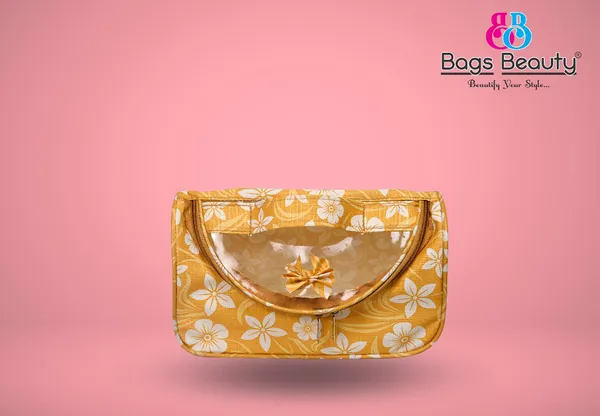 Womens_Designer_Clutch_Purse_With_Zip_Closure_|_Multipurpose_Small_Hand_Purse_For_Makeup,_Cash_&_Travel_Essentials_|_Small_Makeup_&_Cash_Organizer_Hand_Pouch_(Yellow_Design)