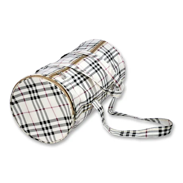 Beige_Multipurpose_Duffle_Bag_For_Gym,_Travel_&_Sports_|_Large_Capacity_Cylindrical_Gym_Bag_With_Strong_Handles_&_Zipper_Closure_Stripe_Printed_Travel_Duffle_Bag_|_Spacious_Gym_&_Sports_Bag_With_Heavy_Duty_Handles_And_Zipper_Closure