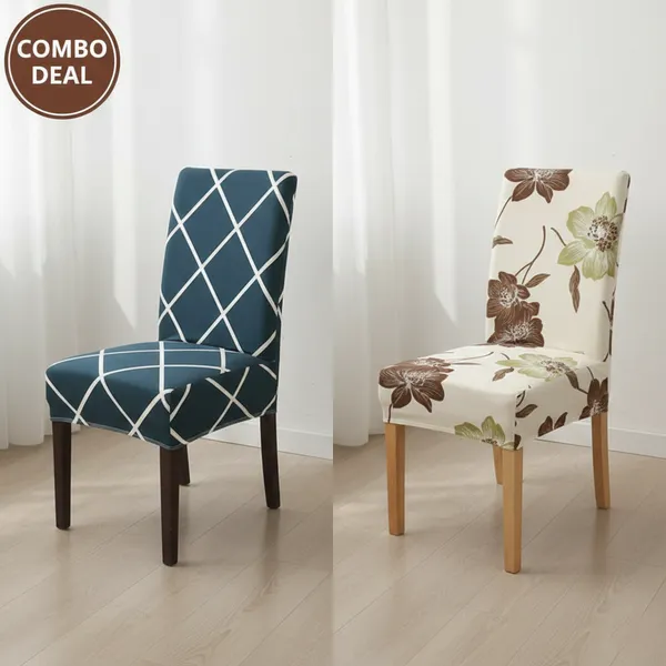 Cream_Polyester_Stretchable_Dining_Chair_Cover_Set_Of_8_Washable_Slip_Covers_And_Green_Strip_Polyester_Stretchable_Dining_Chair_Cover_Set_Of_8_Washable_Slip_Covers_Combo_Pack_Of_2