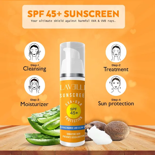 Spf_45+_Sunscreen_For_Lightweight_And_Water_Resistant