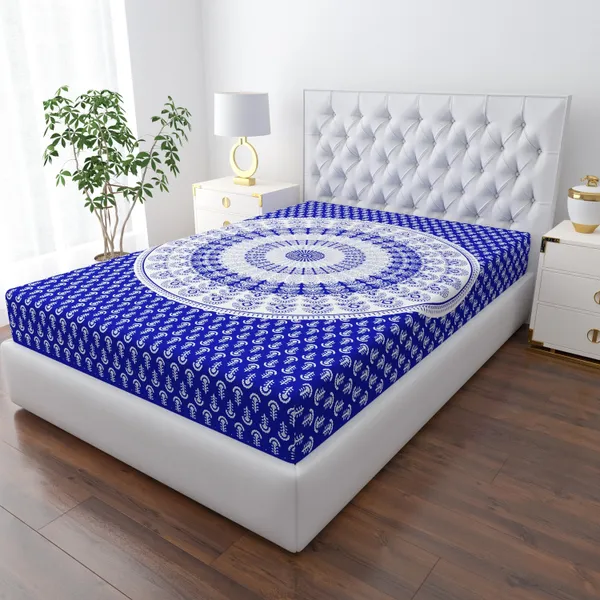Queen_Size_Cotton_Jaipuri_Prints_Bedsheet_TC_144