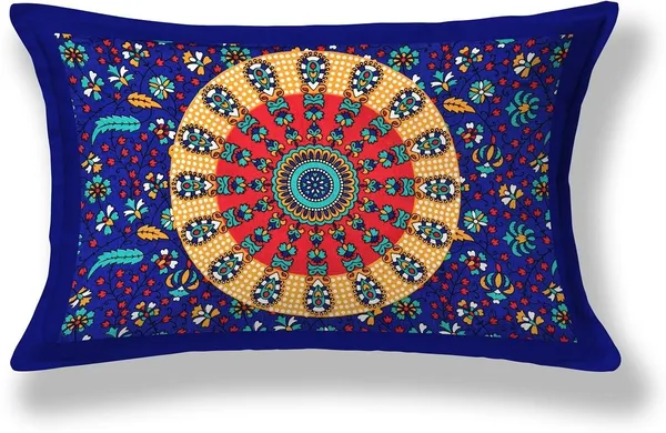 Single_Cotton_Jaipuri_Prints_Bedsheet_With_Pillow_Cover_TC_144
