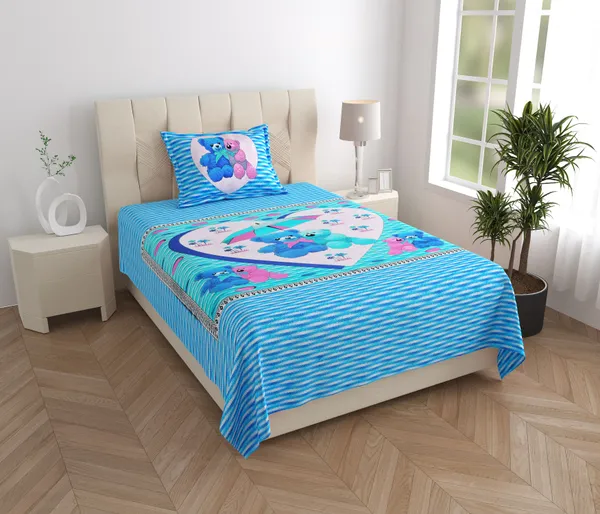 Single_Cotton_Jaipuri_Prints_Bedsheet_With_Pillow_Cover_TC_144