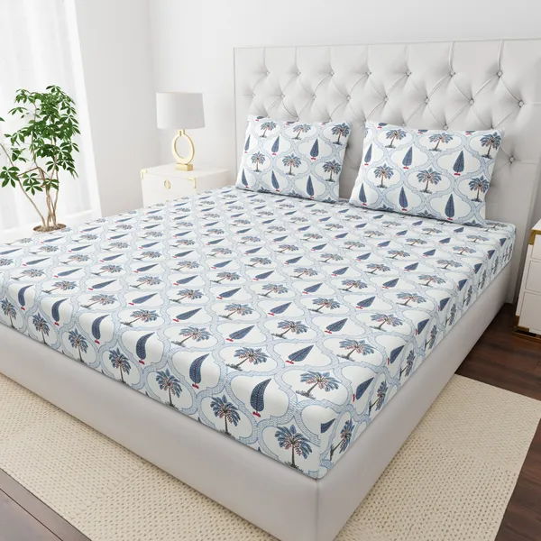 King_Cotton_Jaipuri_Prints_Bedsheet_With_Pillow_Cover_TC_280