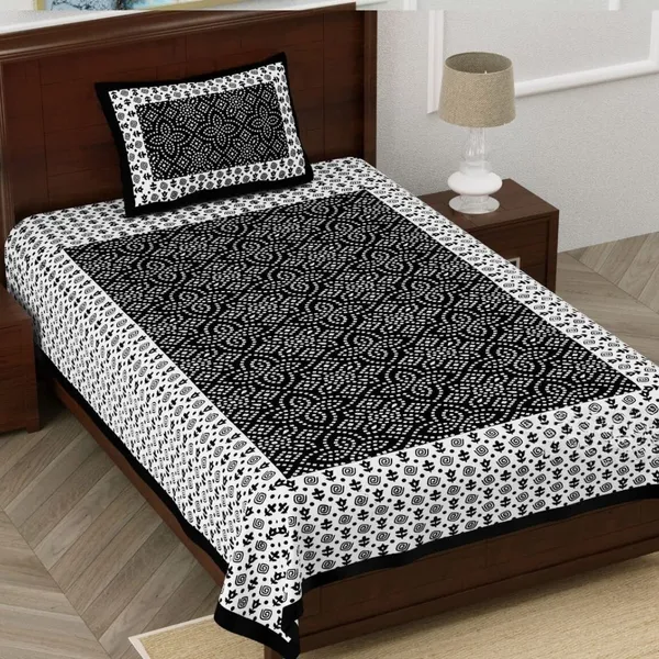 Single_Cotton_Jaipuri_Prints_Bedsheet_With_Pillow_Cover_TC_144