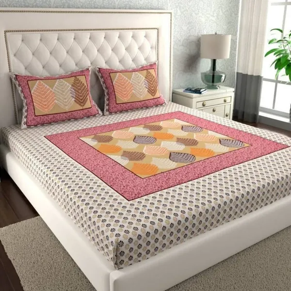 Queen_Size_Cotton_Jaipuri_Prints_Bedsheet_With_Pillow_Cover_TC_144