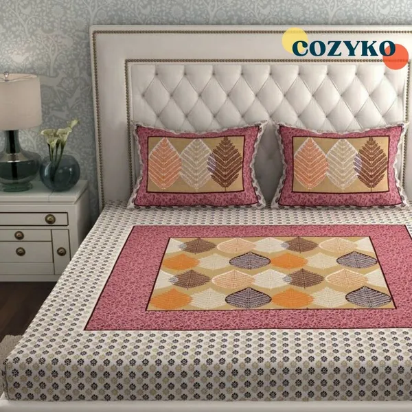 Queen_Size_Cotton_Jaipuri_Prints_Bedsheet_With_Pillow_Cover_TC_144