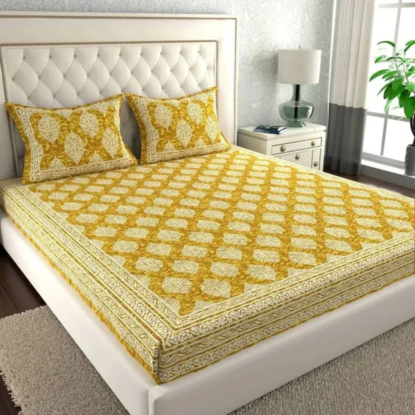 Queen_Size_Cotton_Jaipuri_Prints_Bedsheet_With_Pillow_Cover_TC_144