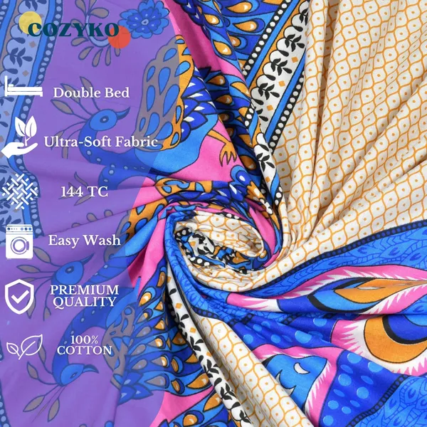 Queen_Size_Cotton_Jaipuri_Prints_Bedsheet_With_Pillow_Cover_TC_144