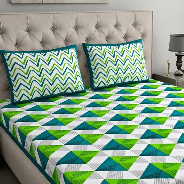 Queen_Size_Cotton_3D_Printed_Bedsheet_With_Pillow_Cover_TC_144