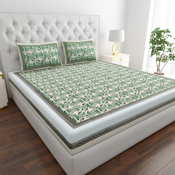King_Cotton_Jaipuri_Prints_Bedsheet_With_Pillow_Cover_TC_180