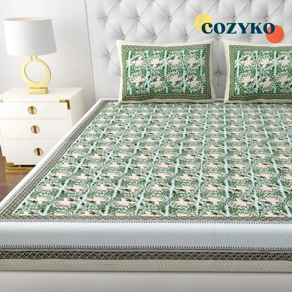 King_Cotton_Jaipuri_Prints_Bedsheet_With_Pillow_Cover_TC_180