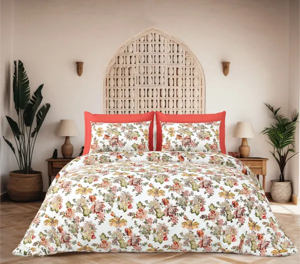 King_Cotton_Floral_Bedsheet_With_Pillow_Cover_TC_210