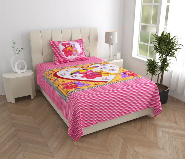 Single_Cotton_Jaipuri_Prints_Bedsheet_With_Pillow_Cover_TC_144