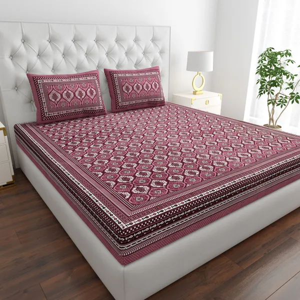 King_Cotton_Jaipuri_Prints_Bedsheet_With_Pillow_Cover_TC_180