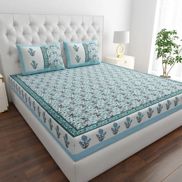 King_Cotton_Jaipuri_Prints_Bedsheet_With_Pillow_Cover_TC_180