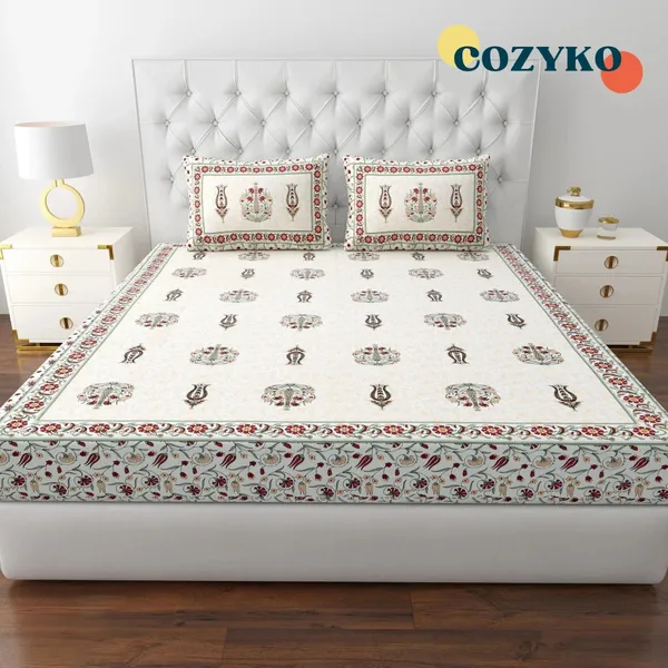 King_Cotton_Jaipuri_Prints_Bedsheet_With_Pillow_Cover_TC_180