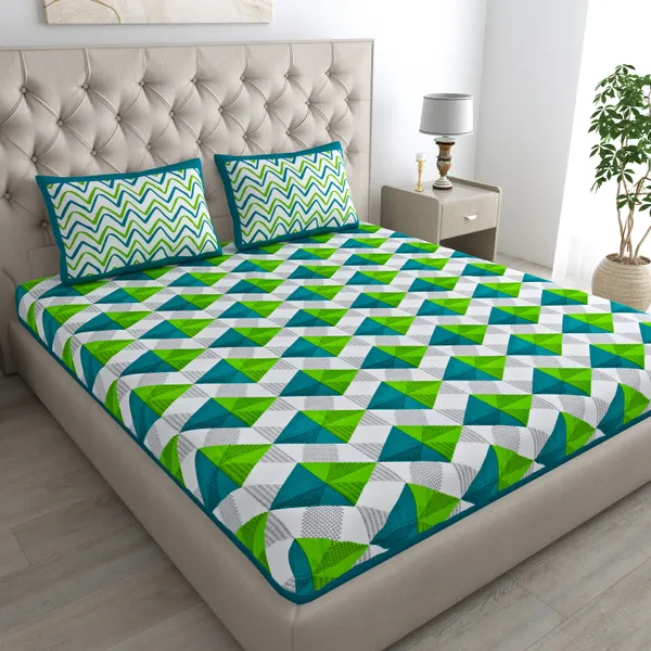 Queen_Size_Cotton_3D_Printed_Bedsheet_With_Pillow_Cover_TC_144