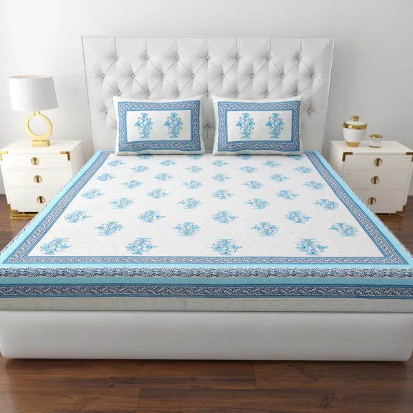 King_Cotton_Jaipuri_Prints_Bedsheet_With_Pillow_Cover_TC_210
