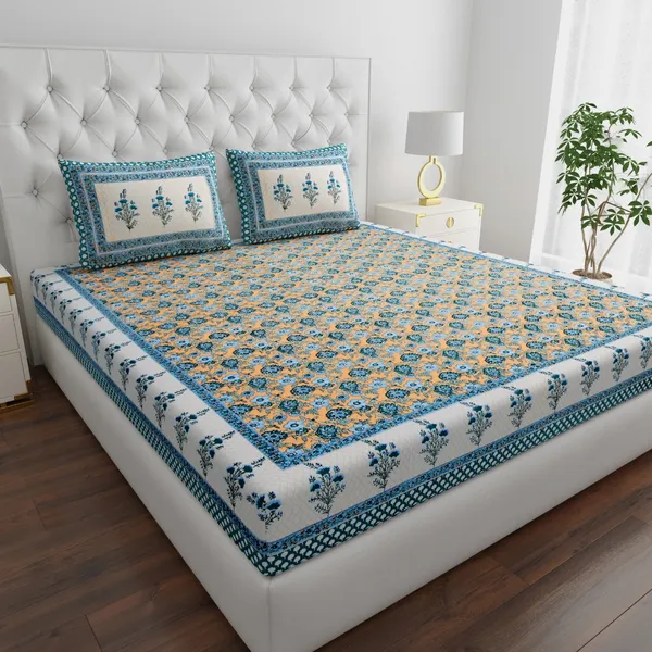 King_Cotton_Jaipuri_Prints_Bedsheet_With_Pillow_Cover_TC_180
