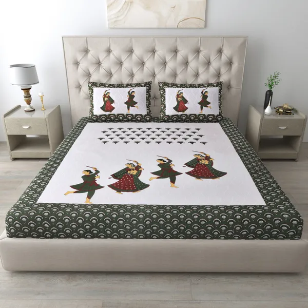 Queen_Size_Cotton_Jaipuri_Prints_Bedsheet_With_Pillow_Cover_TC_144
