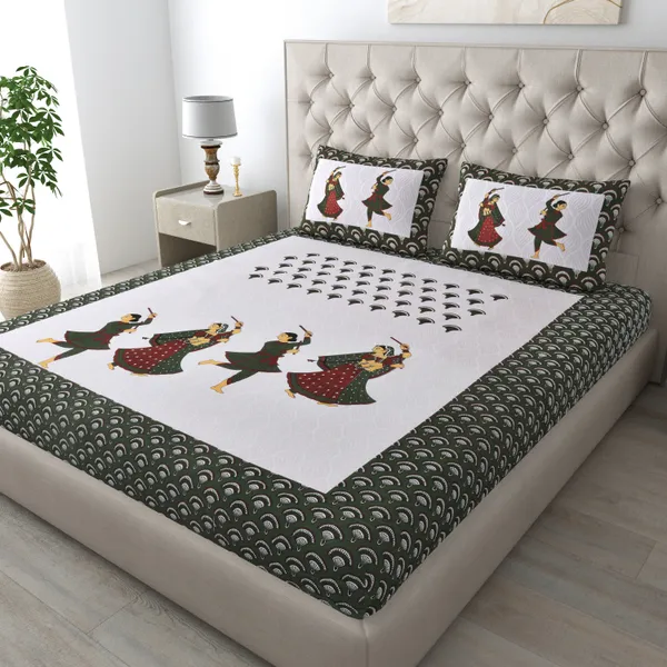 Queen_Size_Cotton_Jaipuri_Prints_Bedsheet_With_Pillow_Cover_TC_144