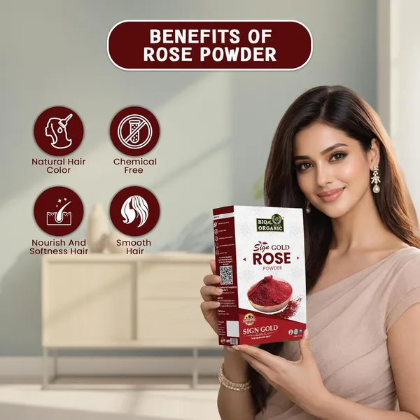 Sign_Gold_Bio_Organic_Organic_100%_Herbal_Rose_Powder_For_Natural_Hair_Coloring,_Organic_Rose_Powder_Protects_Hair_From_Damage_-_100_Gm