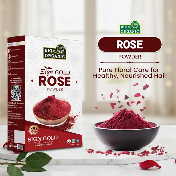 Sign_Gold_Bio_Organic_Organic_100%_Herbal_Rose_Powder_For_Natural_Hair_Coloring,_Organic_Rose_Powder_Protects_Hair_From_Damage_-_100_Gm