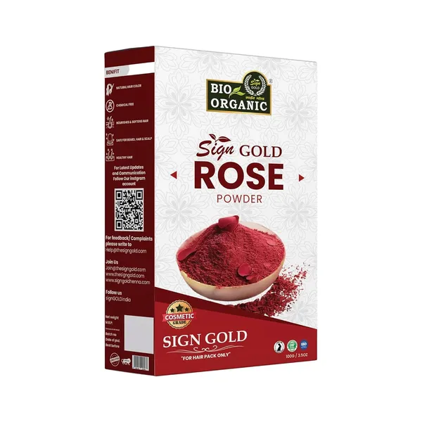 Sign_Gold_Bio_Organic_Organic_100%_Herbal_Rose_Powder_For_Natural_Hair_Coloring,_Organic_Rose_Powder_Protects_Hair_From_Damage_-_100_Gm
