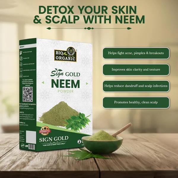 Sign_Gold_Bio_Organic_Organic_Neem_Powder_|_Organic_Azadirachta_Indica,_100%_Organic_&_Chemical_Free_Hair_Cleanser_For_Healthy_Hair_-_100Gm