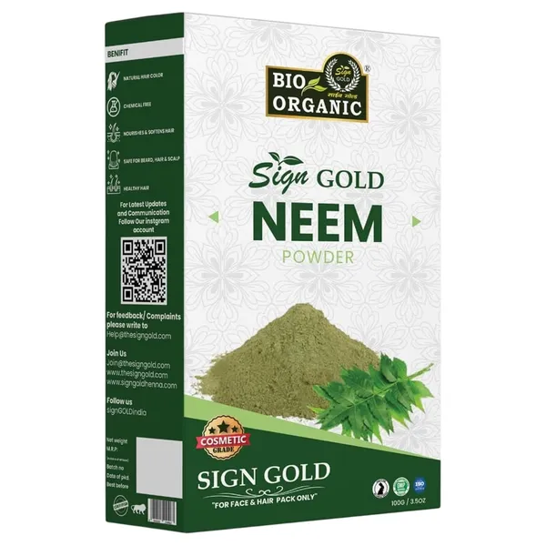 Sign_Gold_Bio_Organic_Organic_Neem_Powder_|_Organic_Azadirachta_Indica,_100%_Organic_&_Chemical_Free_Hair_Cleanser_For_Healthy_Hair_-_100Gm