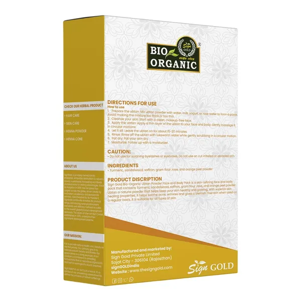 Sign_Gold_Bio_Organic_Haldi_Ubtan_Powder:_Face_&_Body_Fairness,_Tan_Removal,_Glowing_Skin,_100Gm