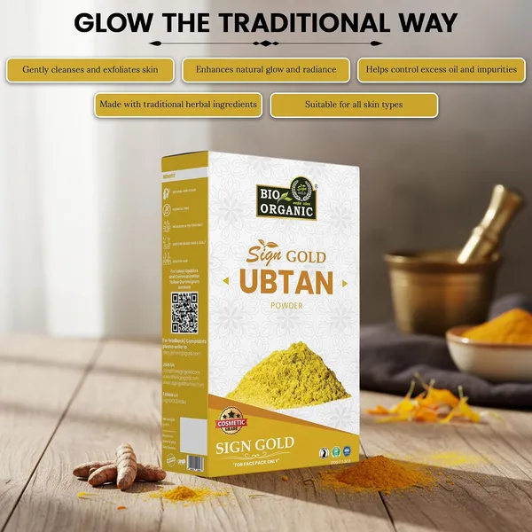 Sign_Gold_Bio_Organic_Haldi_Ubtan_Powder:_Face_&_Body_Fairness,_Tan_Removal,_Glowing_Skin,_100Gm