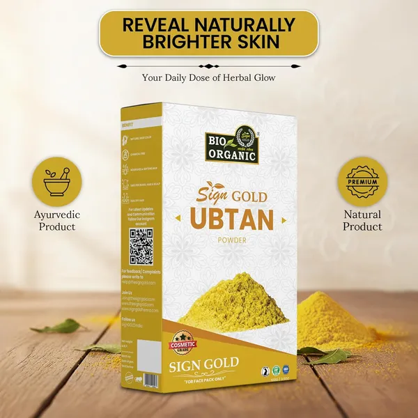 Sign_Gold_Bio_Organic_Haldi_Ubtan_Powder:_Face_&_Body_Fairness,_Tan_Removal,_Glowing_Skin,_100Gm