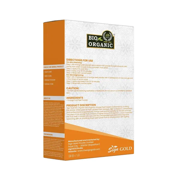 Sign_Gold_Bio_Organic_Peel_Powder_|_Citrus_Aurantium_-_Oil_Control_&_Brightening_Face_Pack_(100Gm)