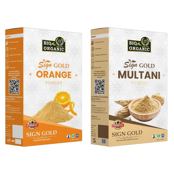 Orange_Peel_Powder_With_Multani_Mitti_Powder_100G_Each_|_Herbal_Face_Pack_For_Skin_Brightening_&_Tan_Removal_|_Deep_Cleansing,_Oil_Control_&_Glow_Enhancing_Ayurvedic_Skin_Care_For_Men_&_Women