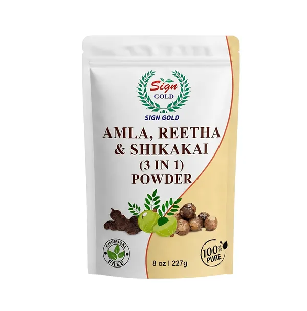 Hair_Shampoo_With_Herbal_Amla_Reetha_Shikakai_And_Methi_Dana_Powder_For_Men_&_Women,_Totally_Organic_|_Paraben_And_Sulphate_Free_Shampoo_-_227Gm_(Pack_Of_1)