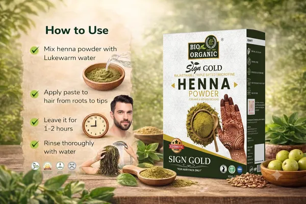 Sign_Gold_Bio_Organic_Herbal_Henna_Powder_|Mehndi_For_Hair_Colour_(Mehandi)_|Hands_&_Feet_|Premium_Rajasthani_Heena_|_100%_Organic_Mahendi_Powder_For_Hair_Care_I_Gi_Tagged_Henna_Directly_From_Farms_|Mehandi_Powders_For_Hairs_Growth