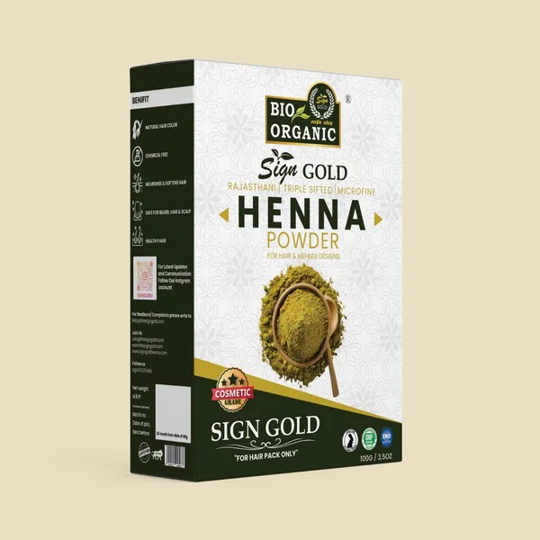 Sign_Gold_Bio_Organic_Herbal_Henna_Powder_|Mehndi_For_Hair_Colour_(Mehandi)_|Hands_&_Feet_|Premium_Rajasthani_Heena_|_100%_Organic_Mahendi_Powder_For_Hair_Care_I_Gi_Tagged_Henna_Directly_From_Farms_|Mehandi_Powders_For_Hairs_Growth