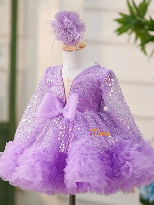 Purple_Beaded_Fluffy_Birthday_Party_Dress