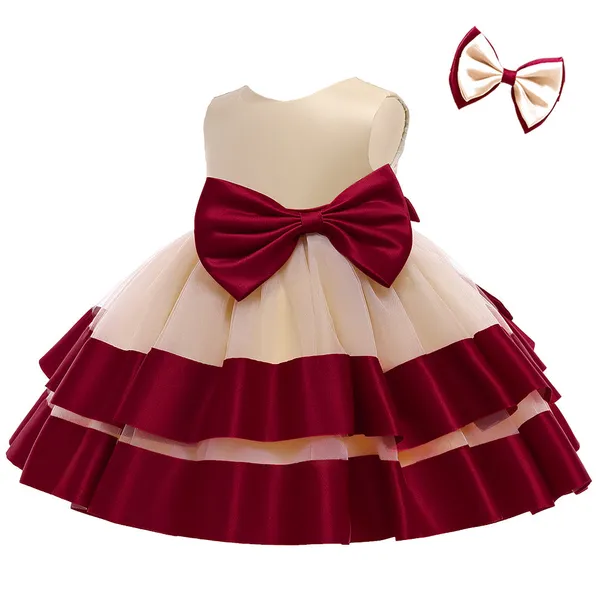 Maroon_Beautiful_Multi_Frill_Party_Dress_Frock