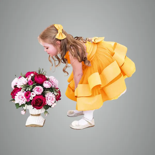 Yellow_Beautiful_Multi_Frill_Party_Dress_Frock
