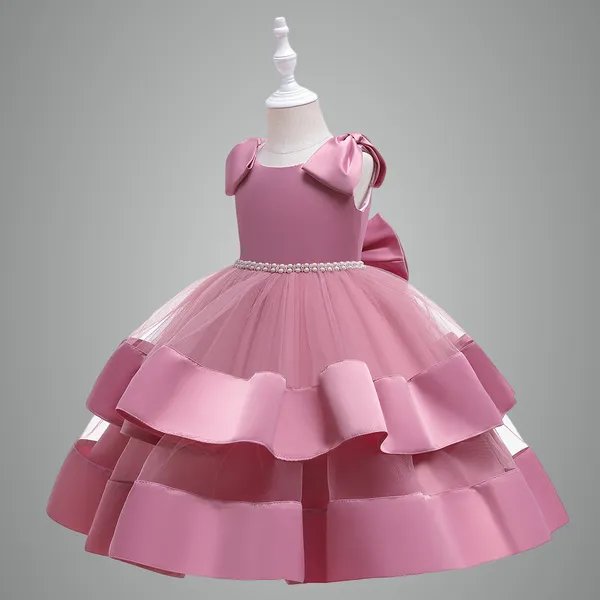Pink_Beautiful_Multi_Frill_Party_Dress_Frock