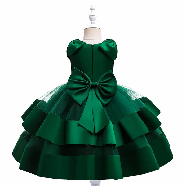 Green_Beautiful_Multi_Frill_Party_Dress_Frock