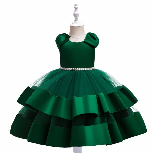 Green_Beautiful_Multi_Frill_Party_Dress_Frock